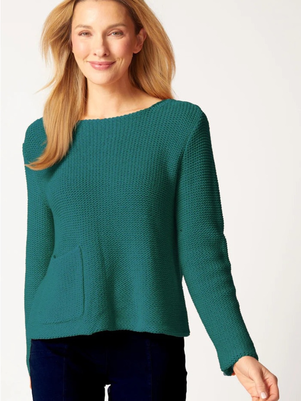 Habitat Fireside Sweater in Juniper - M